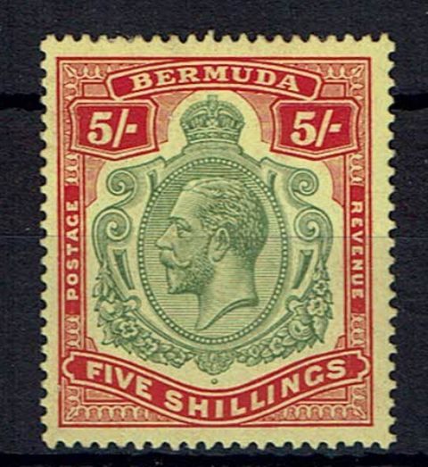 Image of Bermuda SG 53dw MM British Commonwealth Stamp